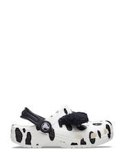 Crocs Dalmation Kids Classic Clogs - Image 1 of 4