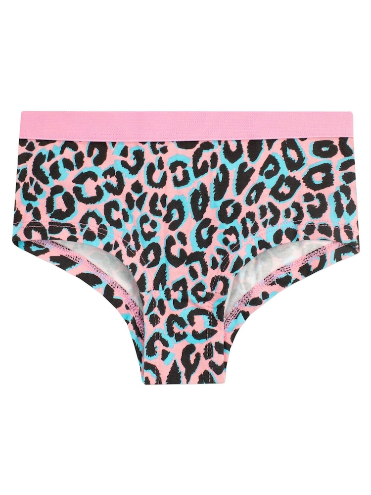Harry Bear Multi Girls Unicorn 100% Cotton Briefs 5 Packs - Image 2 of 5