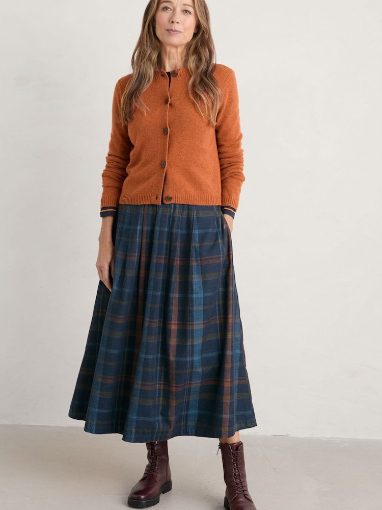 Seasalt Cornwall Orange Tern Tide Cardigan - Image 1 of 5 Seasalt Cornwall Orange Tern Tide Cardigan - Image 1 of 5