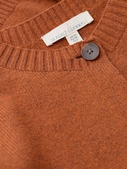 Seasalt Cornwall Orange Tern Tide Cardigan - Image 5 of 5