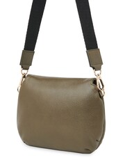 Whistles Green Nala Soft Saddle Bag - Image 2 of 3