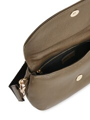 Whistles Green Nala Soft Saddle Bag - Image 3 of 3