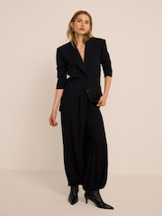 Mint Velvet Black Single Breasted Blazer - Image 4 of 7