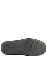 Pavers Dark Brown Wide Fit Leather Casual Lace Up Shoes - Image 6 of 6