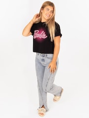 Vanilla Underground Black Barbie Cropped 100% Cotton T-Shirt - Image 2 of 6