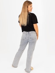 Vanilla Underground Black Barbie Cropped 100% Cotton T-Shirt - Image 3 of 6