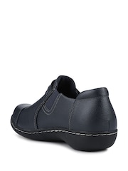 Pavers Blue Smart Elasticated Slip-On Shoes - Image 3 of 5