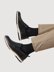 Azul - Pavers Wide Fit Elasticated Slip-On Shoes - Imagen 1 de 6