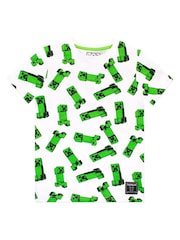 Character Green Minecraft 2 Multipack Short Sleeve T-Shirt - Image 3 of 3