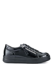 Schwarz - Pavers Turnschuhe mit dicker Plateausohle - Bild 1 von 5