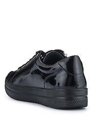 Schwarz - Pavers Turnschuhe mit dicker Plateausohle - Bild 3 von 5