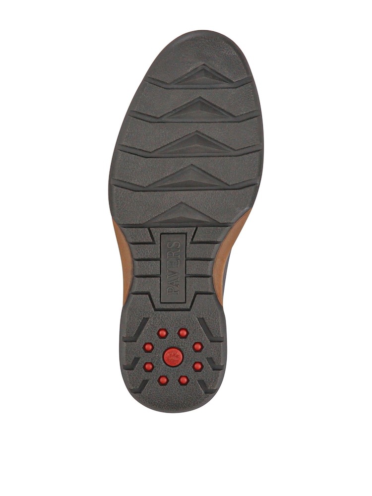 Marrón - Pavers Wide Fit Elasticated Slip-On Shoes - Imagen 6 de 6