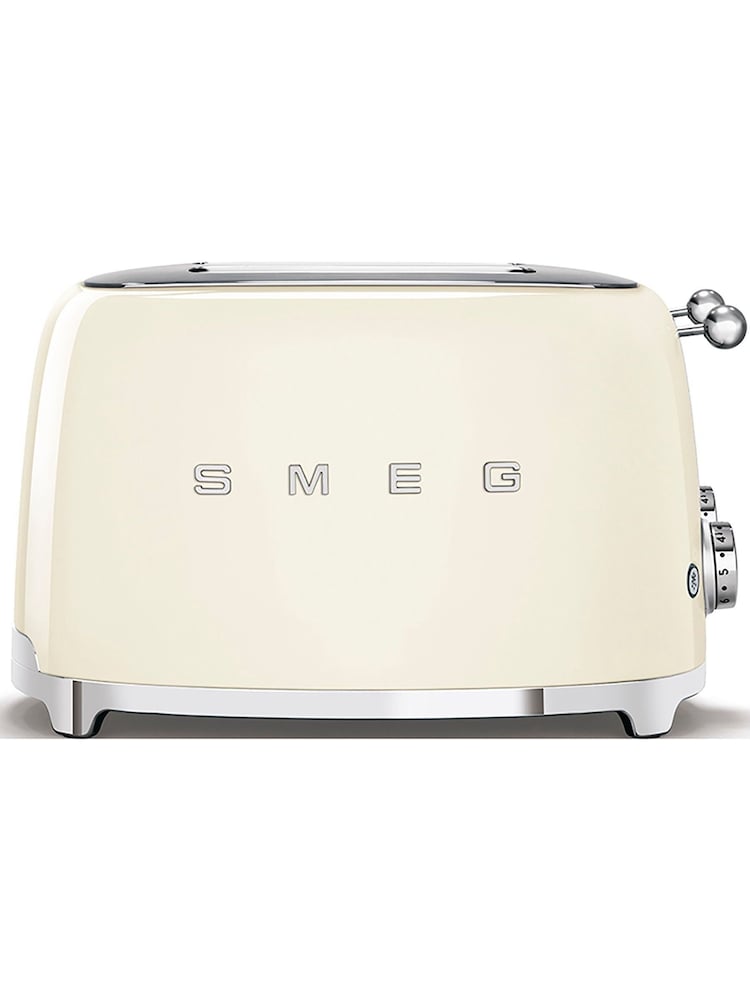 Smeg Cream 4 Slice Toaster - Image 1 of 7