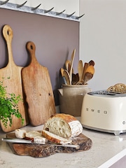 Smeg Cream 4 Slice Toaster - Image 4 of 7