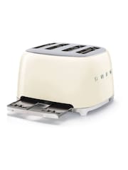 Smeg Cream 4 Slice Toaster - Image 6 of 7