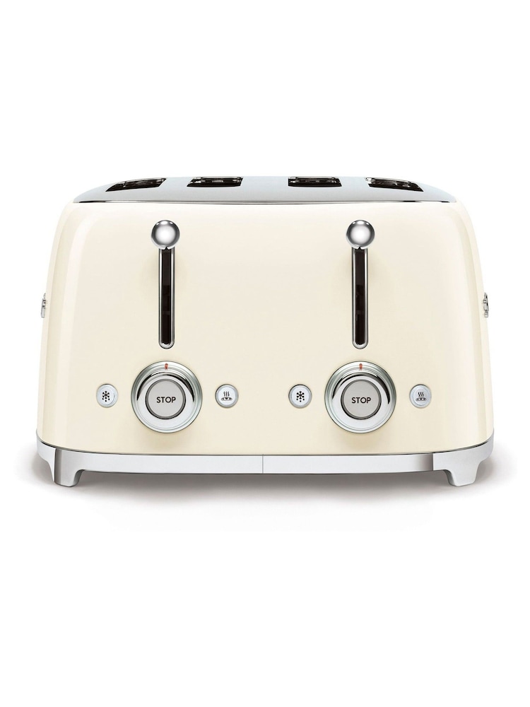 Smeg Cream 4 Slice Toaster - Image 7 of 7