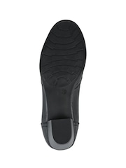 Pavers Black Wide Fit Cone Heel Shoes - Image 5 of 5