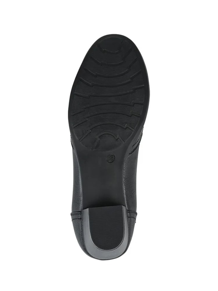 Pavers Black Wide Fit Cone Heel Shoes - Image 5 of 5 Pavers Black Wide Fit Cone Heel Shoes - Image 5 of 5