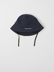 Polarn O. Pyret Blue Waterproof Shell Rainhat - Image 1 of 3