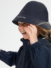 Polarn O. Pyret Blue Waterproof Shell Rainhat - Image 2 of 3