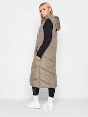 PixieGirl Petite Brown Chevron Padded Gilet - Image 2 of 3