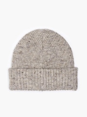 Levi's® Ecru Backpatch Wool Beanie - Image 4 of 4