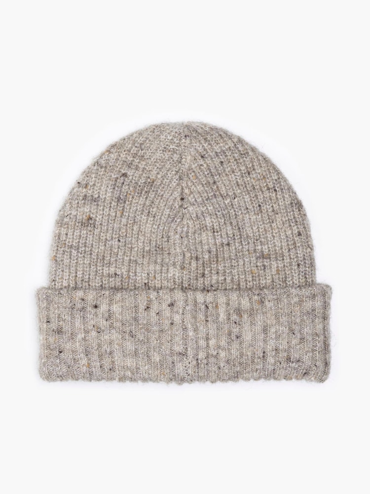 Levi's® Ecru Backpatch Wool Beanie - Image 4 of 4