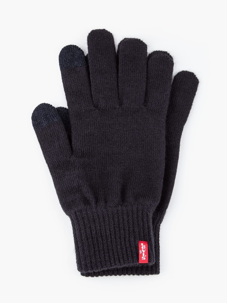 Levi's® Navy Ben Touchscreen Gloves - Image 1 of 2 Levi's® Navy Ben Touchscreen Gloves - Image 1 of 2