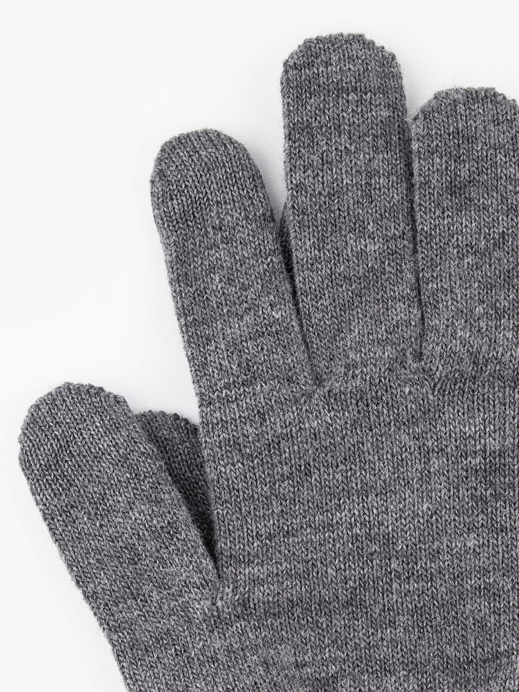 Levi's® Grey Ben Touchscreen Gloves - Image 2 of 2 Levi's® Grey Ben Touchscreen Gloves - Image 2 of 2