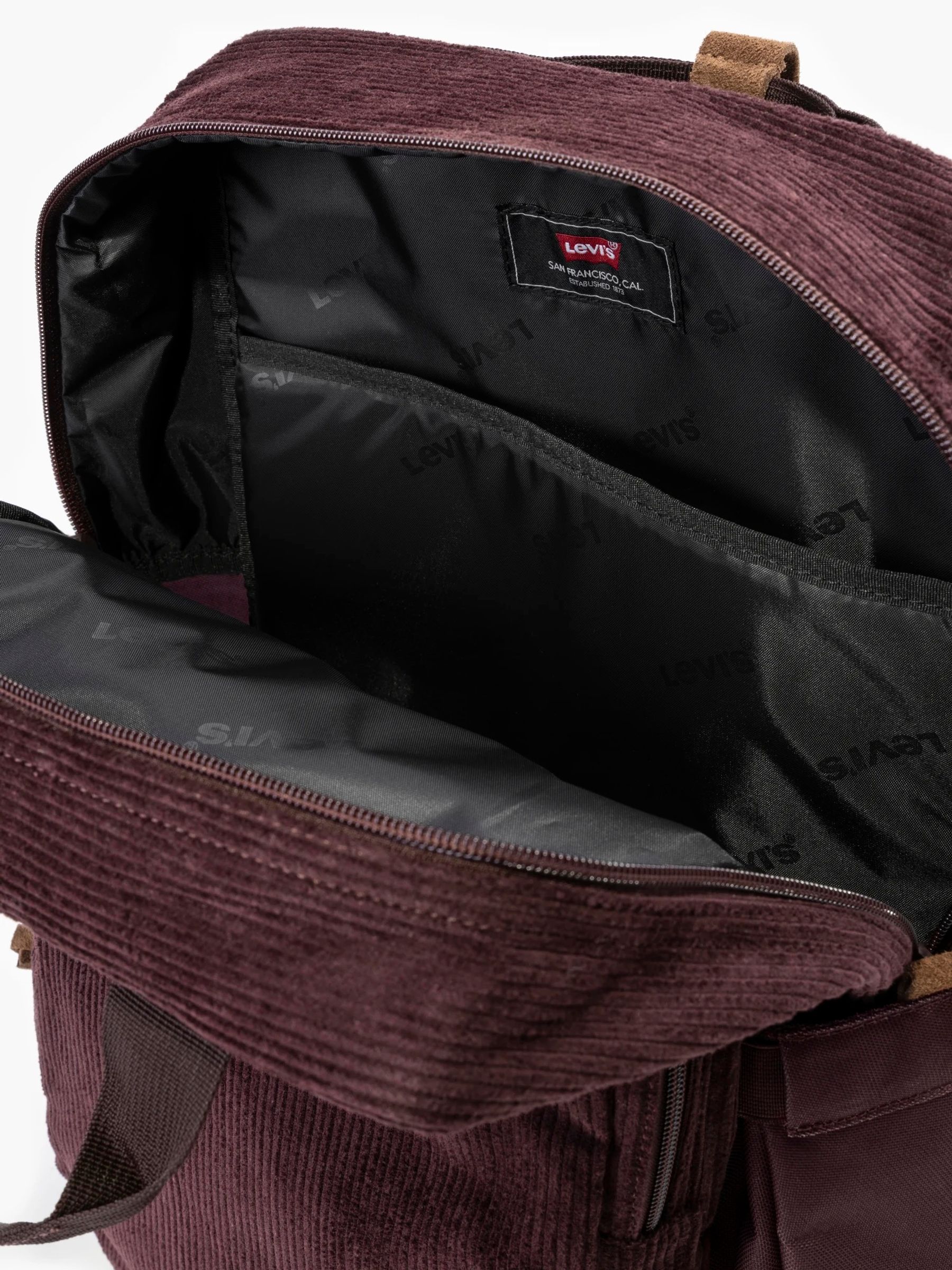 Levi's red backpack discount