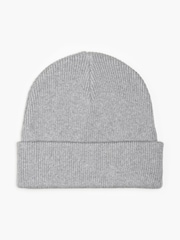 Levi's® Grey 100% Cotton Backpatch Beanie - Image 4 of 4