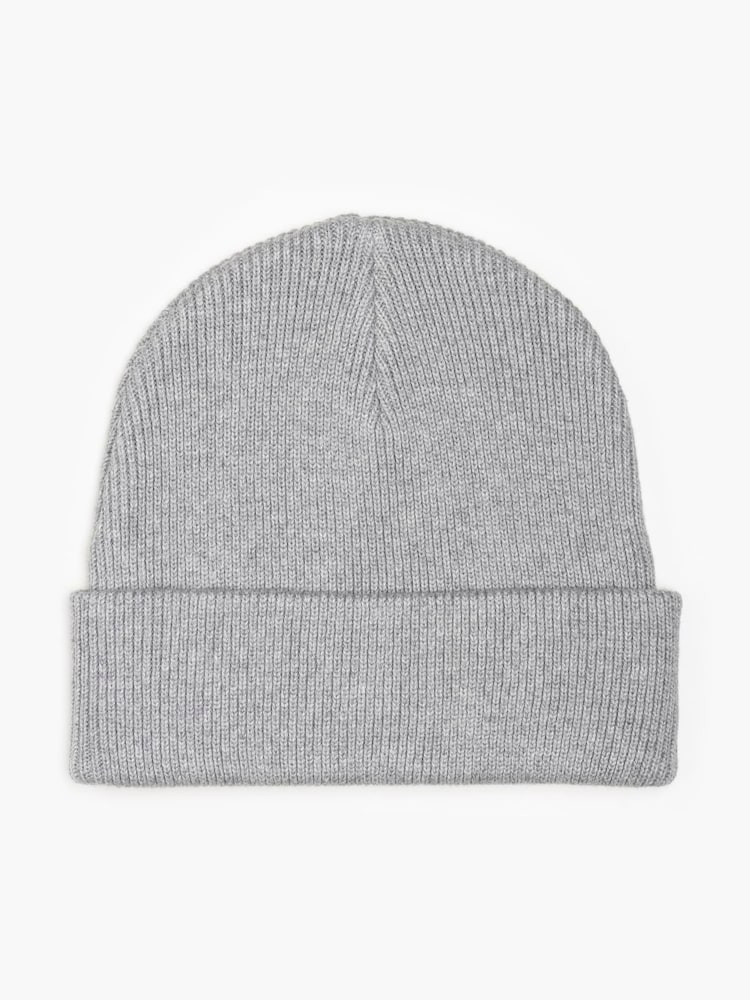 Levi's® Grey 100% Cotton Backpatch Beanie - Image 4 of 4