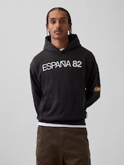 Gap Black Spain FIFA WORLD CUP™ Vintage Soft Oversized Hoodie - Image 1 of 4
