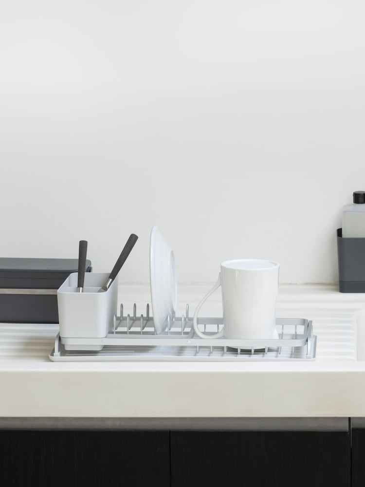 Brabantia Light Grey Compact Dish Drainer - Image 1 of 4