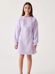 Baker by Ted Baker Branded Back Sweat Dress - Image 2 of 10