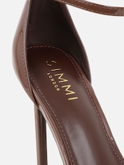 Simmi London Nude Erika Court Shoes - Image 3 of 4