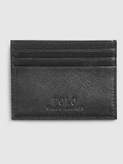 Polo Ralph Lauren Black Leather Card Holder - Image 1 of 4