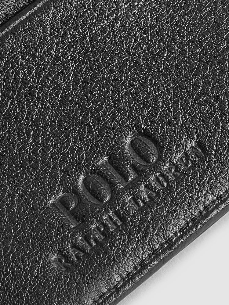 Negro - Tarjetero de cuero de Polo Ralph Lauren - Imagen 4 de 4 Negro - Tarjetero de cuero de Polo Ralph Lauren - Imagen 4 de 4