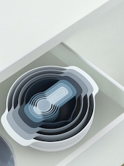 Joseph Joseph Set of 9 Blue Nest 9 Plus Food Preparation Set - Image 4 of 4