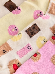 Assorted Biscuits Ankle Socks 4 Pack - Image 7 of 7