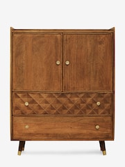 Dark Lloyd Mango Wood Cabinet - Image 10 of 12