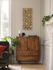 Dark Lloyd Mango Wood Cabinet - Image 1 of 6