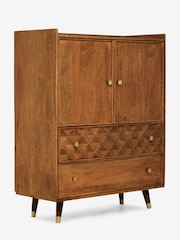 Dark Lloyd Mango Wood Cabinet - Image 4 of 6