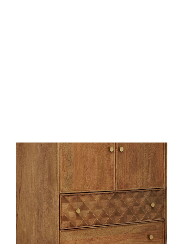 Dark Lloyd Mango Wood Cabinet - Image 6 of 6