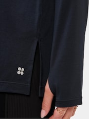 Sweaty Betty Soft Flow Studio Langermet Topp - Bilde 4 av 5