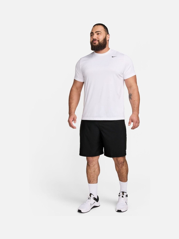Nike Black Form Dri-FIT 9 inch Unlined Training Shorts - Image 13 of 13