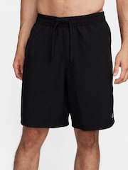 Nike Black Form Dri-FIT 9 inch Unlined Training Shorts - Image 4 of 13