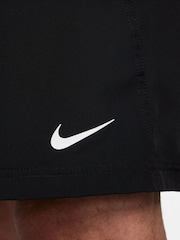 Nike Black Form Dri-FIT 9 inch Unlined Training Shorts - Image 5 of 13