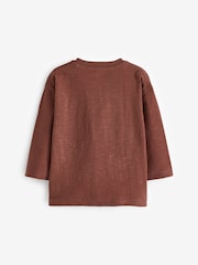 Brown Woodland Long Sleeve Character T-Shirt (3mths-7yrs) - Image 2 of 3