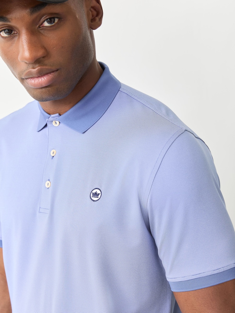 Peter Millar Holden Performance Jersey Knit Collar Polo Shirt - Obraz 4 z 4 Peter Millar Holden Performance Jersey Knit Collar Polo Shirt - Obraz 4 z 4